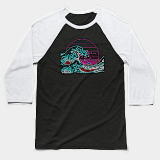 Great Neon Wave Baseball T-Shirt